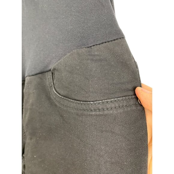 Sandpiper Maternity Skinny Black Jeans Size L EUC RFF10514 - Picture 7 of 7